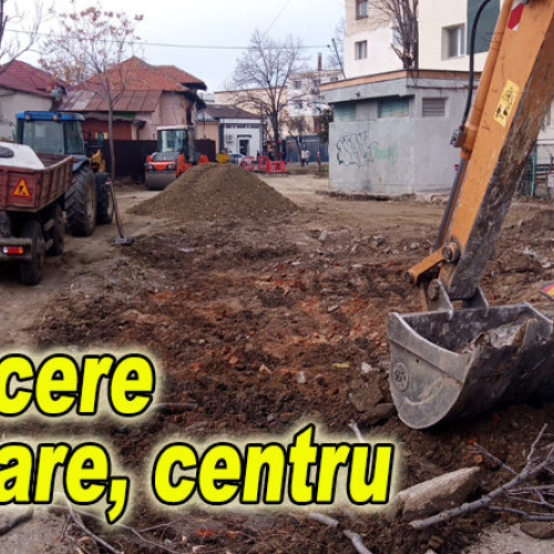 Noi echipe de lucru în centrul Buzăului, parcare îngrijită și locuri de parcare suplimentare în zona blocurilor!