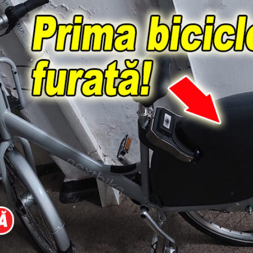 Bicicleta municipală descoperită cu ajutorul unui senzor GPS, într-un bloc de pe Aleea Insulei! Proprietarul, Primăria Buzău, face plângere pentru infracțiunile de furt și distrugere!