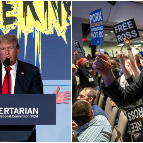 Donald Trump a fost huiduit și batjocorit la convenția libertarienilor. De ce vrea republicanul sprijinul adepților acestei doctrine