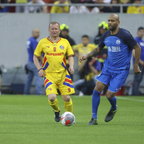 Dorinel Munteanu, protagonist în meciul istoric al României - Stelele Lumii