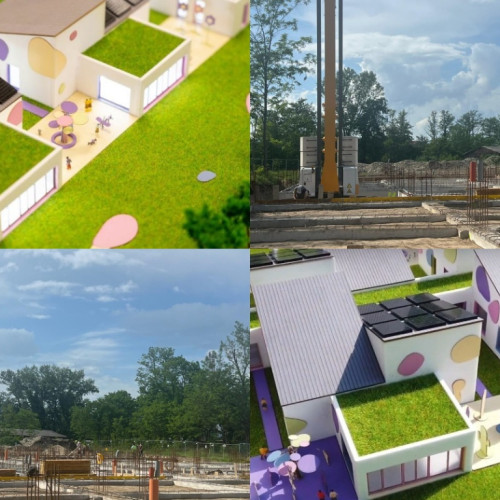 Lucrările la creșa din Parcul Arini din Sebeș avansează rapid: când se va finaliza investiția și cât de eficientă va fi clădirea. Imagini în premieră