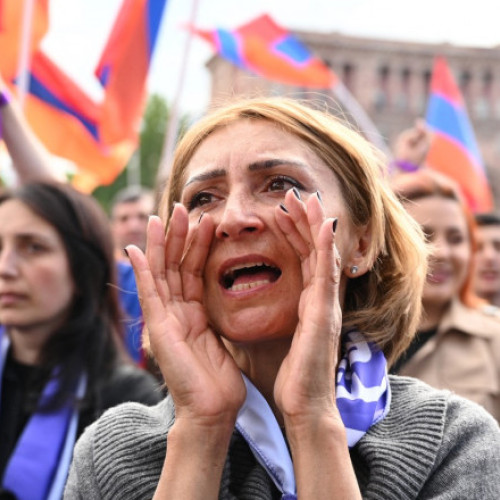 Proteste în Armenia după cedarea unor sate Azerbaidjanului
