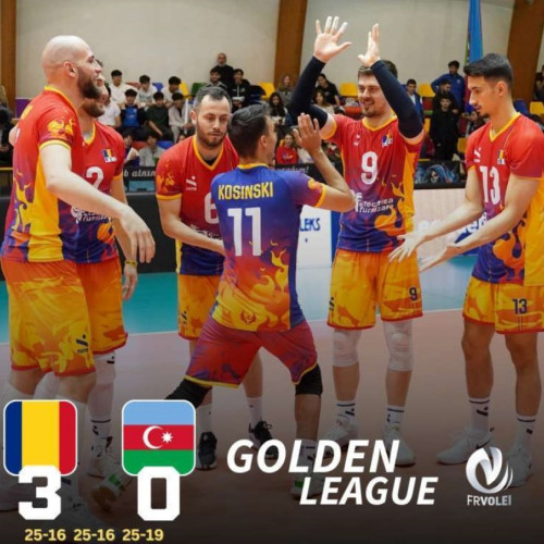 Victorie și înfrângeri pentru "Tricolorii" în Golden League, competiția de volei masculin