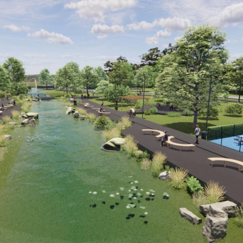 Un nou parc va fi construit și modernizat în Comuna Corbii Mari