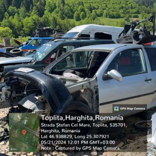 Toplița, investigată penale pentru dezmembrări auto ilegale