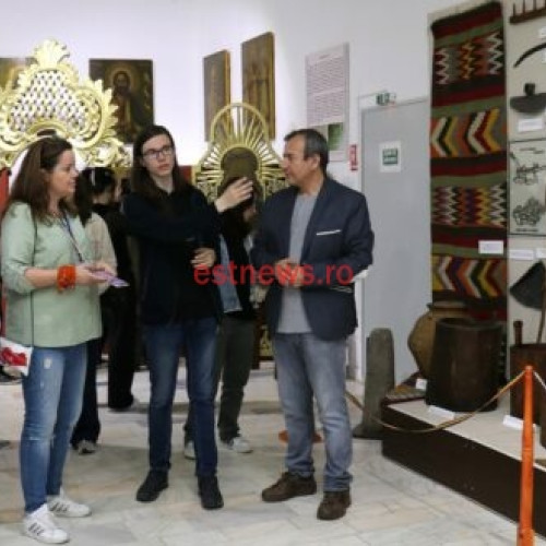 Activități Erasmus la Muzeul Județean Vaslui pentru elevi și cadre didactice