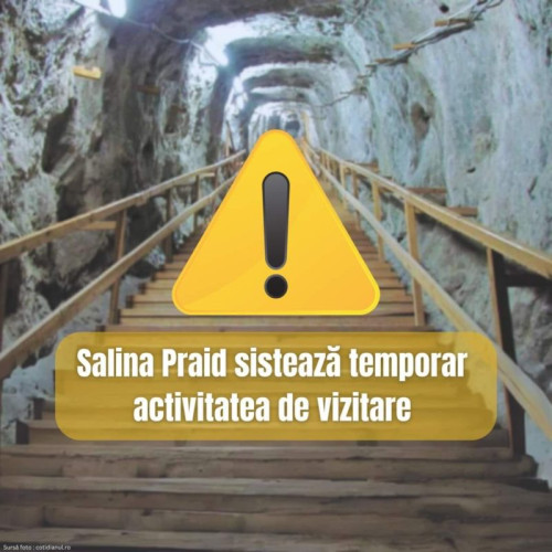 Salina Praid să fie redeschisă în iunie - Director SALROM declară finalizarea intervențiilor la pârâul Corund