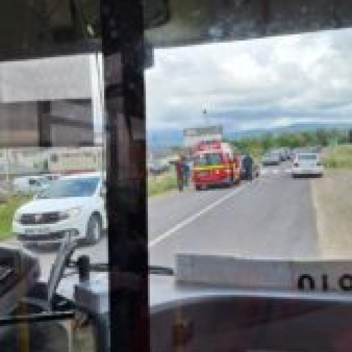 Accident cu ranit la Tărlungeni, Braşov