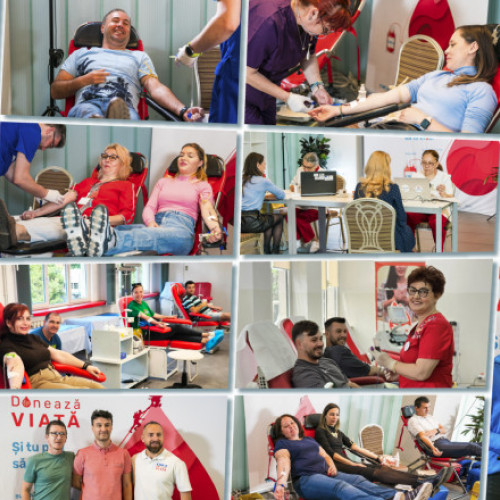 Peste 280 de #oameniDIGI s-au alăturat unui nou maraton de curaj și umanitate în cea mai recentă ediție „DIGI Donează VIAȚĂ”