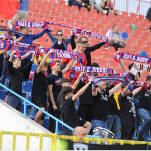 Transport gratuit şi intrare la Ghiroda pentru suporterii FC Bihor - Excursie deplasare cu autobuzul la meciul de sâmbătă