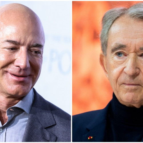 Miliardarii fac schimb de locuri în topul cu bogații planetei. Ce averi au Jeff Bezos și Bernard Arnault