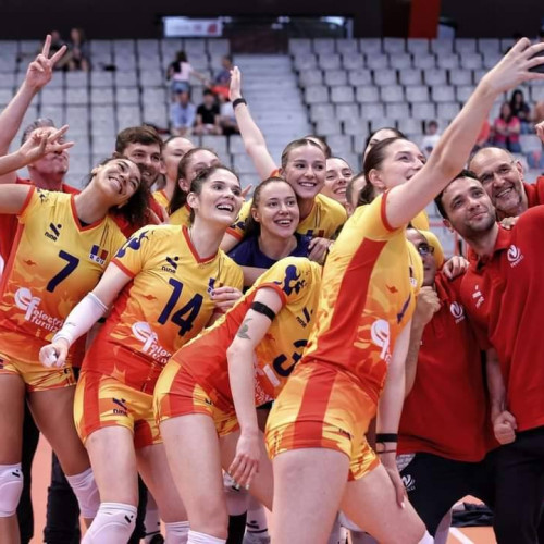Volei feminin - România calificată în Finala Four Golden League
