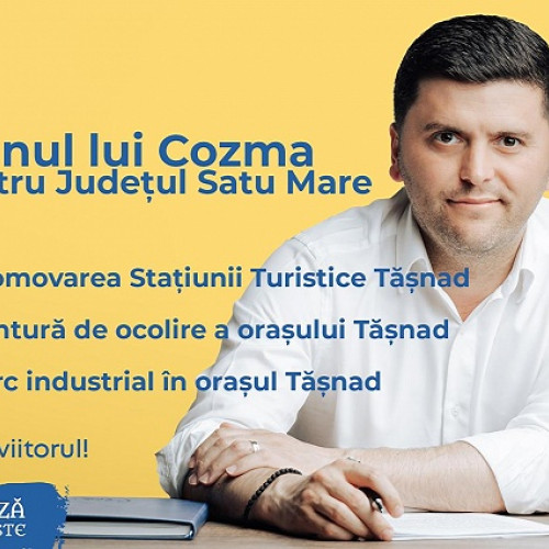 Cozma propune planul turismului și agriculturii pentru dezvoltarea locală