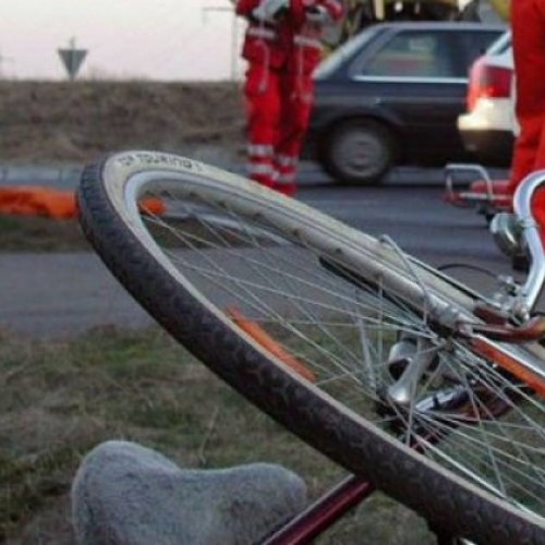 Accident rutier în Odorhei cu un biciclist rănit