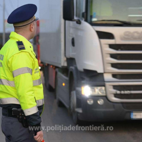 Un șofer de camion a mituit un polițist din Vama Nădlac II cu 200 de euro
