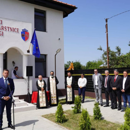 În Potlogi a fost inaugurat Centrul de Zi pentru Seniori