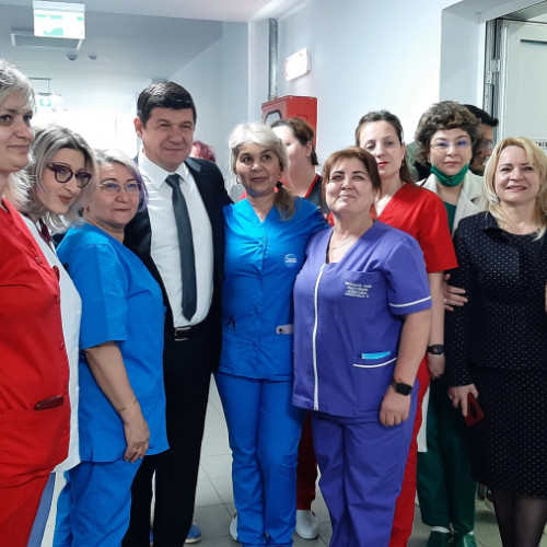 Sistem unic de prevenire a contaminării la Spitalul TBC (FOTO)