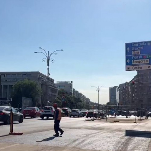 Nicuşor Dan: Se reia circulaţia în intersecţia din Piaţa Victoriei, după ce a fost reparată galeria de termoficare