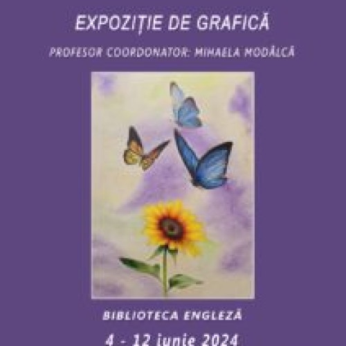 Expoziție de artă la Biblioteca Engleză