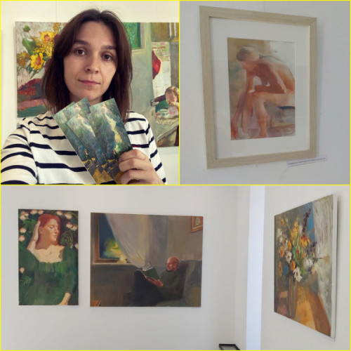 Diana Melnic prezintă noi lucrări la Galeria "N. Mantu"