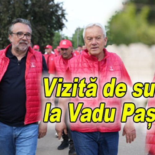 Vizită a echipei PSD în comuna Vadu Pașii
