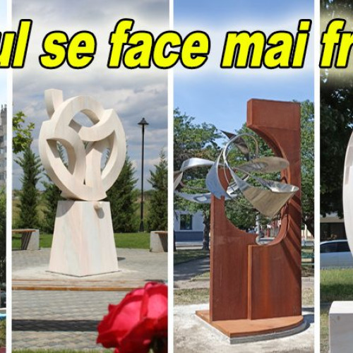 Primele statui de la BISS 2022 montate în Buzău