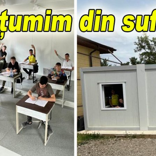 Săli de clasă noi pentru copiii din comuna Ulmeni