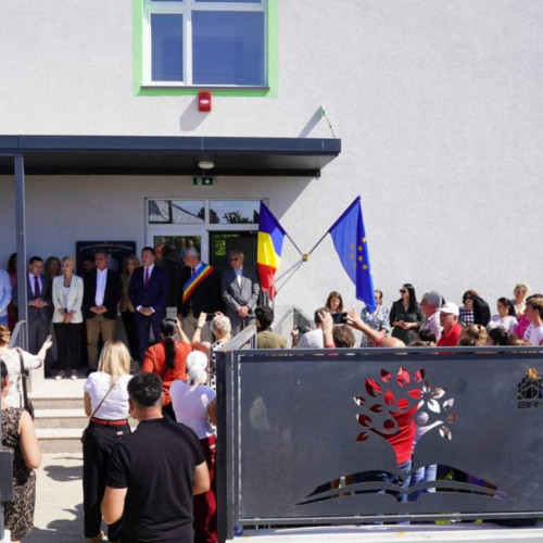 Inaugurare importantă la Mătăsaru: Noua școală construită din fonduri europene