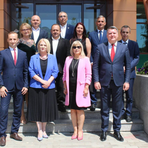 Vizita Delegatiei Universitatii Petrol-Gaze din Ploiesti la Universitatea Valahia din Targoviste