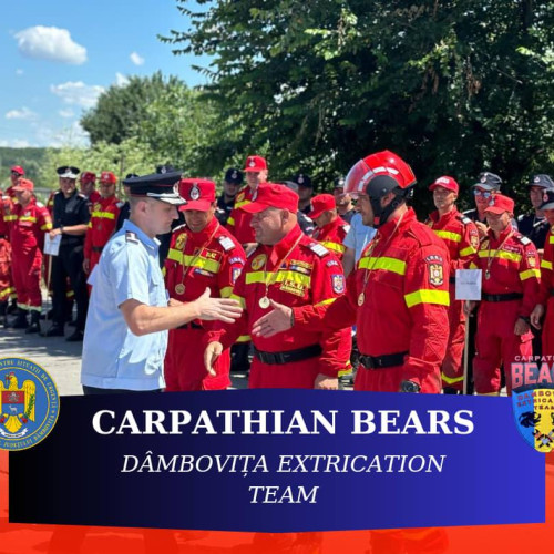 Reușită a pompierilor dâmbovițeni