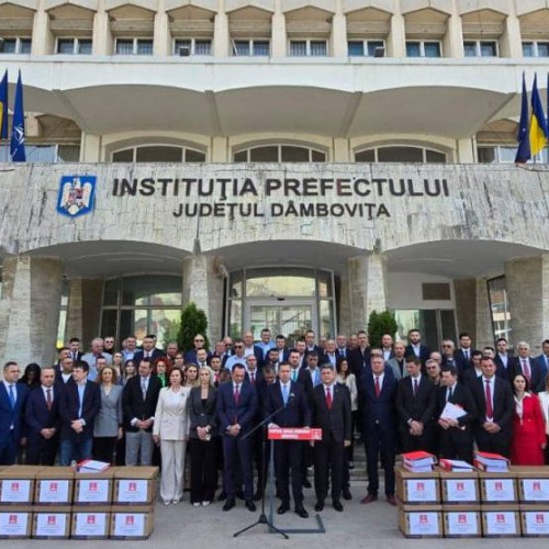 Corneliu Ștefan și-a depus candidatura pentru un nou mandat la conducerea Consiliului Județean Dâmbovița