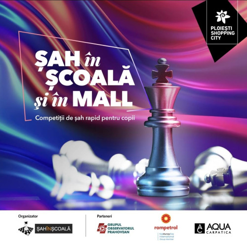 Ploiesti Shopping City găzduiește o nouă competiție de șah rapid