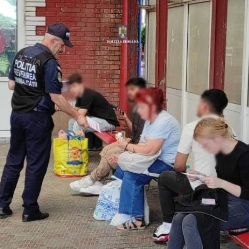 Politistii din Dambovita au organizat o activitate de informare pentru tineri