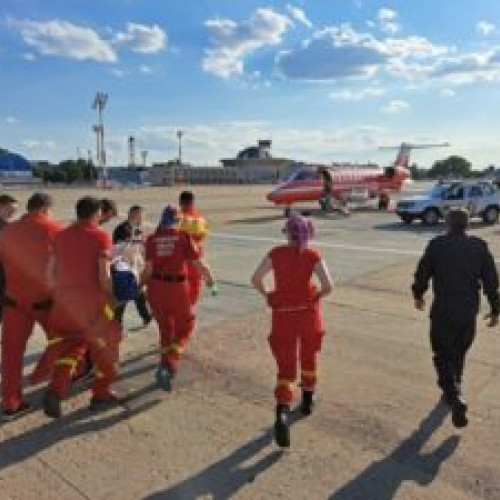 Fetiță de doar două zile transferată de urgență de la Galați la Cluj-Napoca