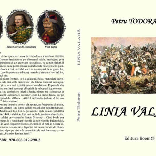 Petru Todoran lansează „Linia valaha”, un nou volum despre istoria românilor