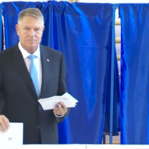 Klaus Iohannis a votat la alegerile locale și europarlamentare