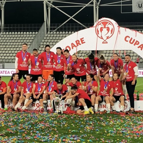 Universitatea Cluj a câștigat Cupa României la fotbal feminin