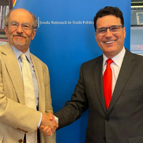 Rectorul SNSPA s-a întâlnit cu Daniel Fried pentru discuții asupra geopoliticii zonei Marii Negre