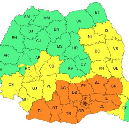 Avertizare de caniculă pentru județul Galați