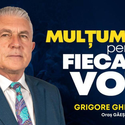 Grigore Gheorghe, reconfirmat primar în Găești