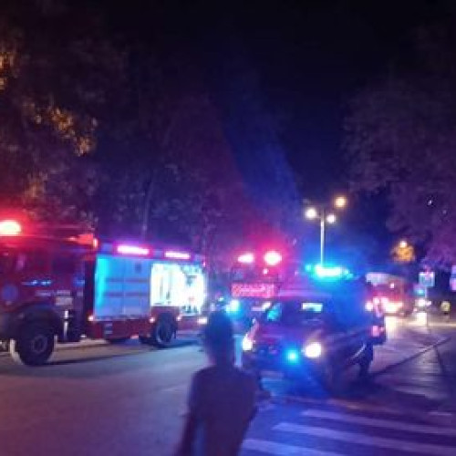 Incendiu la Sfântu Gheorghe: 25 de oameni s-au autoevacuat