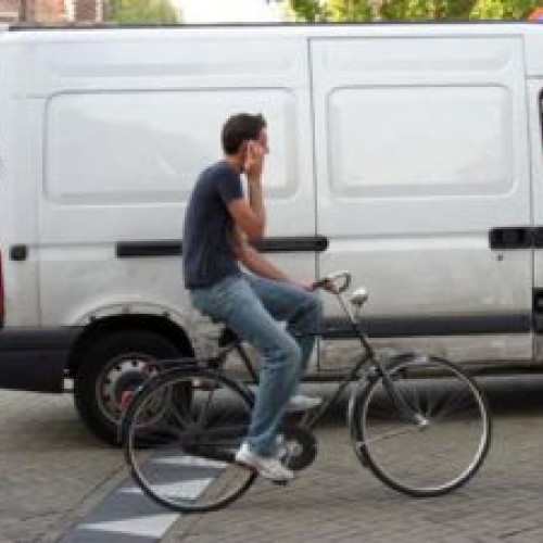 Accident rutier pe Calea București din Brașov