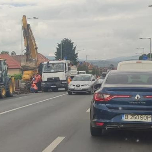 Lucrări pe Strada Avram Iancu din Florești creează blocaje majore