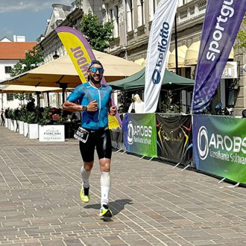 Alexandru Balan, campion național la triatlon pe distanță lungă