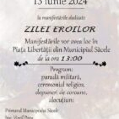 Sărbătoarea Zilei Eroilor la Săcele și Făgăraș