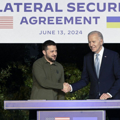 Joe Biden încheie un acord de securitate cu Volodimir Zelenski pentru 10 ani