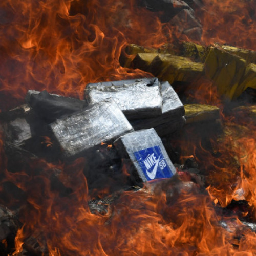 Autoritățile din Honduras au ars peste 5,6 tone de cocaină