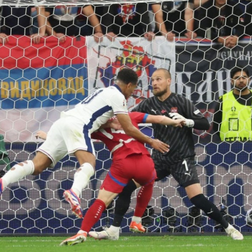 Anglia a învins Serbia cu 1-0 la EURO 2024