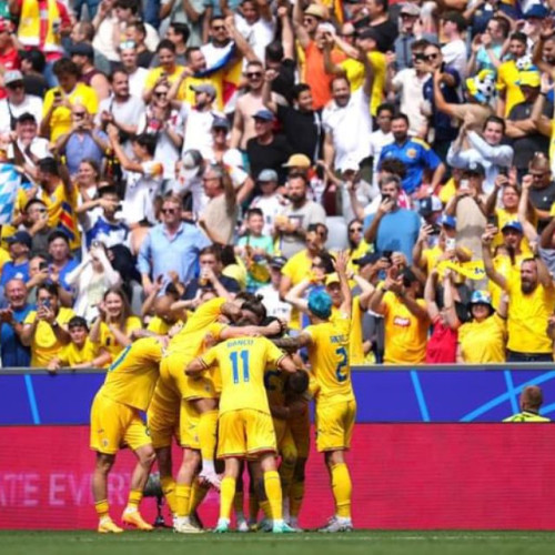 EURO 2024: România a triumfat în primul meci împotriva Ucrainei