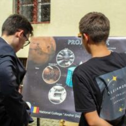 Elevii de la Colegiul Național „Andrei Șaguna” și-au prezentat proiectele inovatoare la SagunaFest